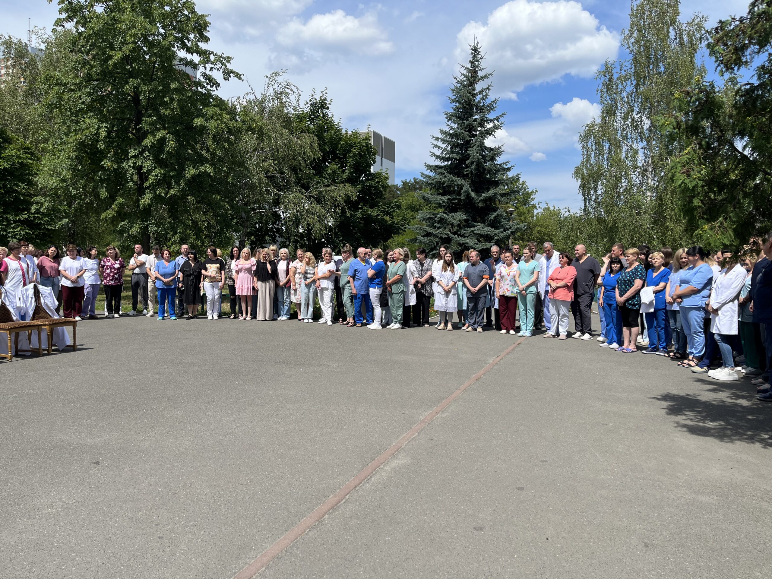 Сьогодні, 10 липня, у Києві вшановують пам’ять медичних працівників, які загинули під час російсько-української війни