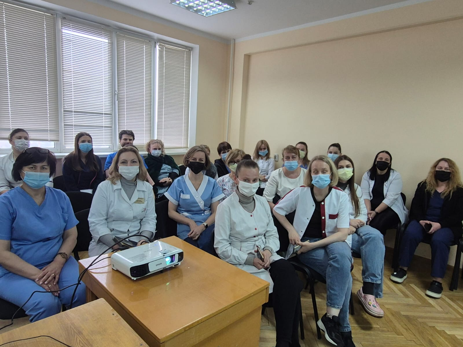 🫁 Профілактика туберкульозу: у лікарні провели навчання для персоналу